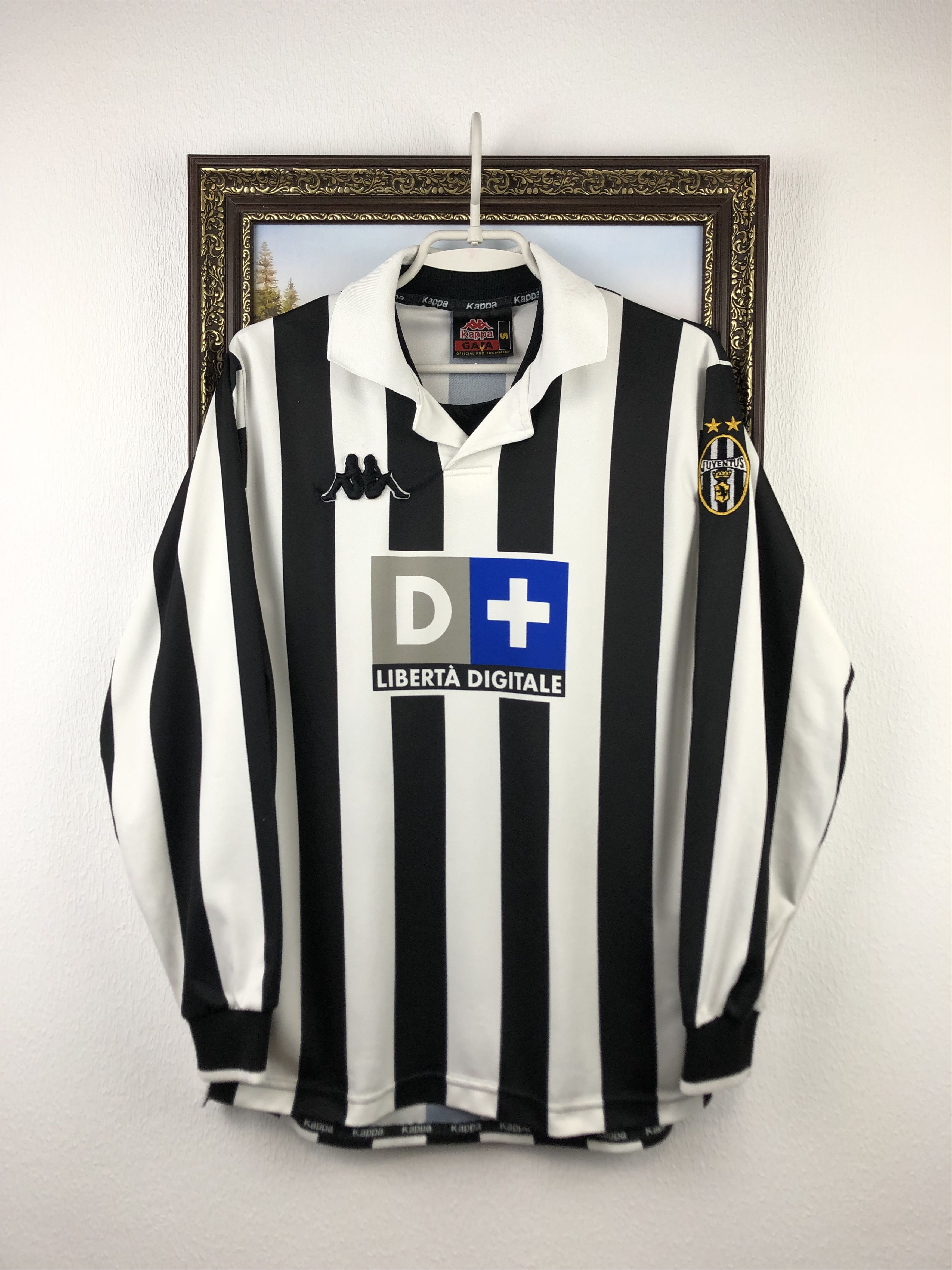 Vintage Juventus Football Shirt 1998 Soccer Maglia Kappa Long Sleeve