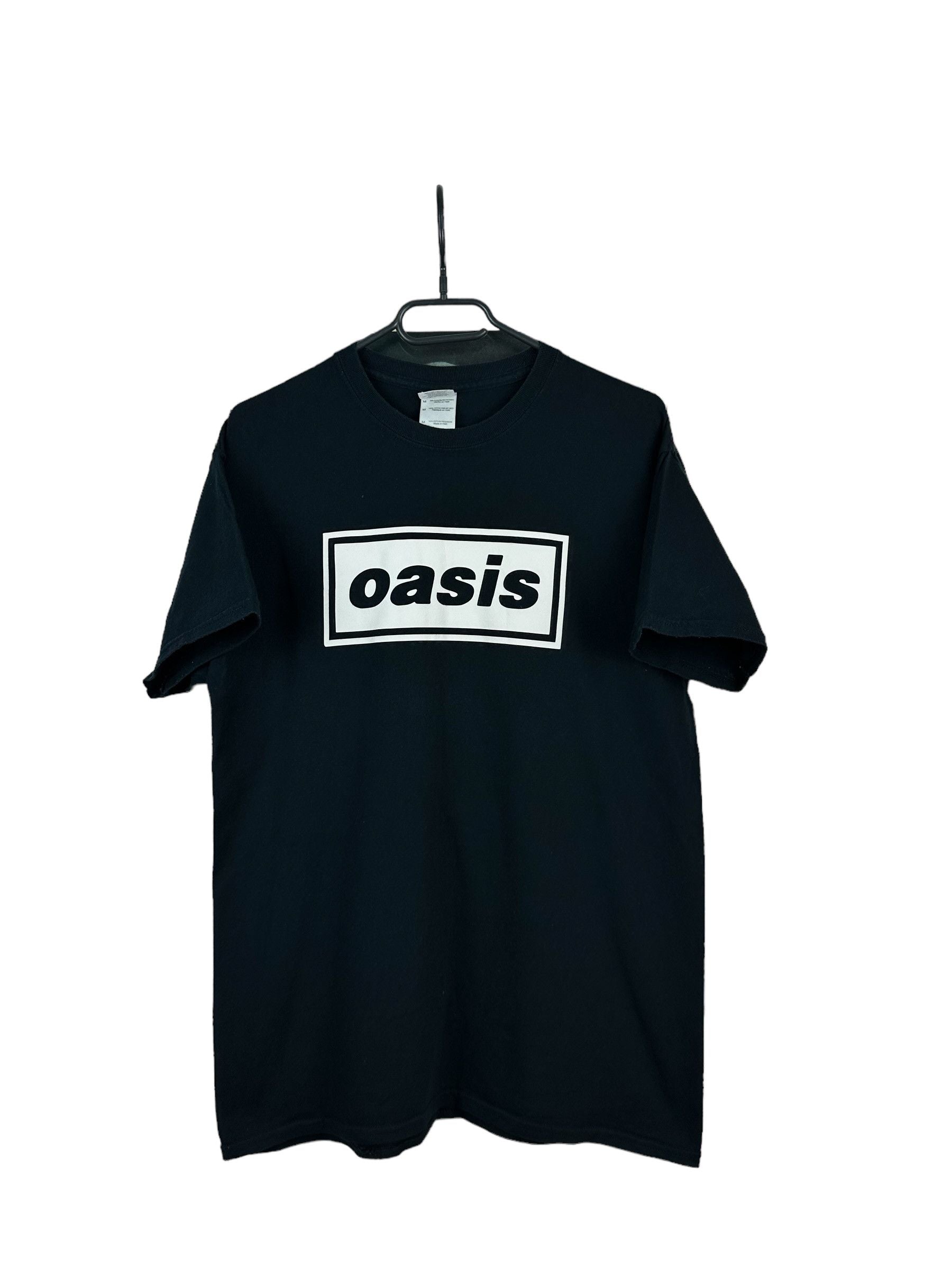 Vintage Oasis Band Tee Rare Tee Jersey Black Hype Hoodie, Sweatshirt | FlexRushtees.com