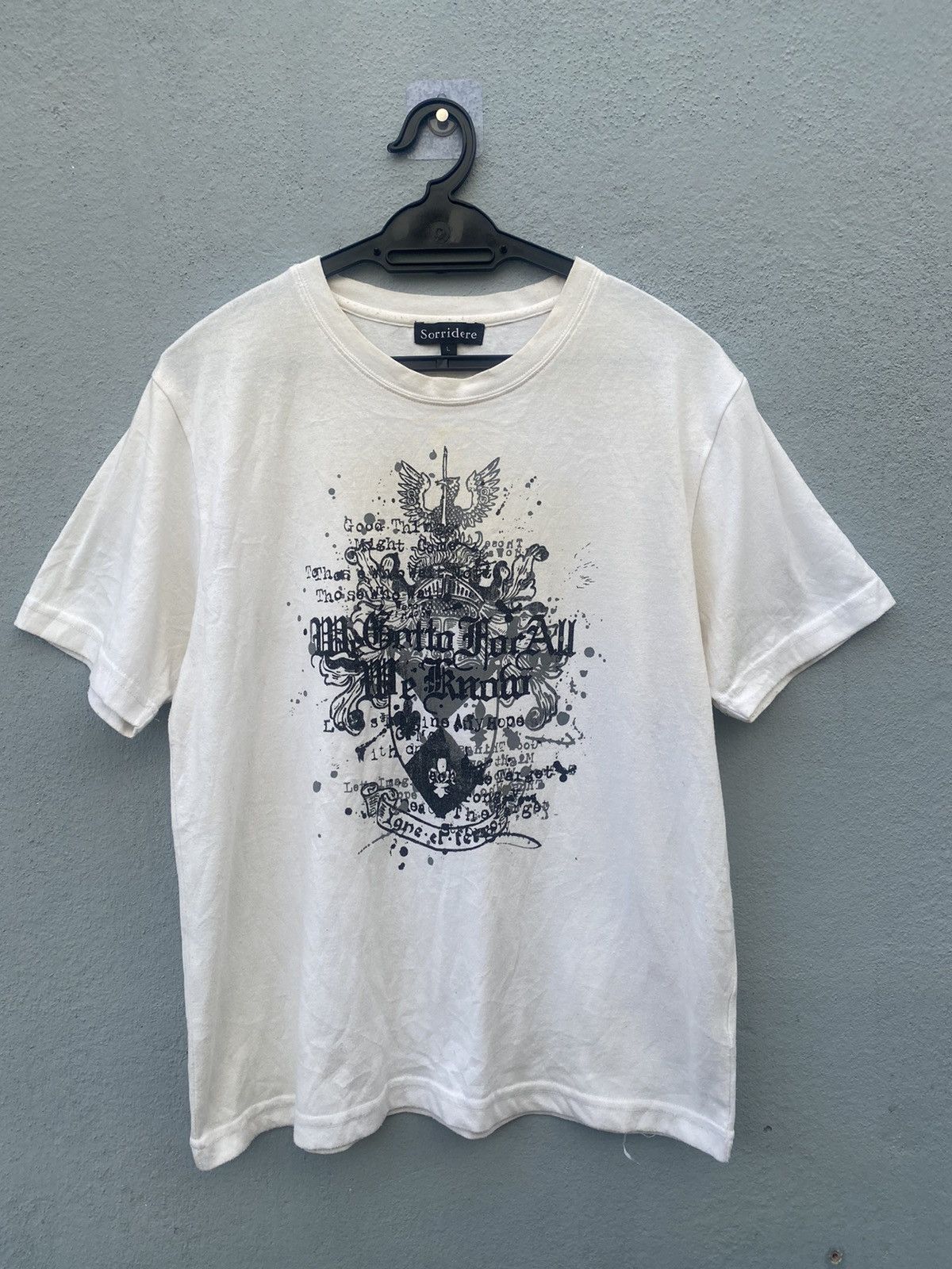 Designer X Japanese Brand Japanese Brand Sorridere Seditionaries Tribal Poem Tees