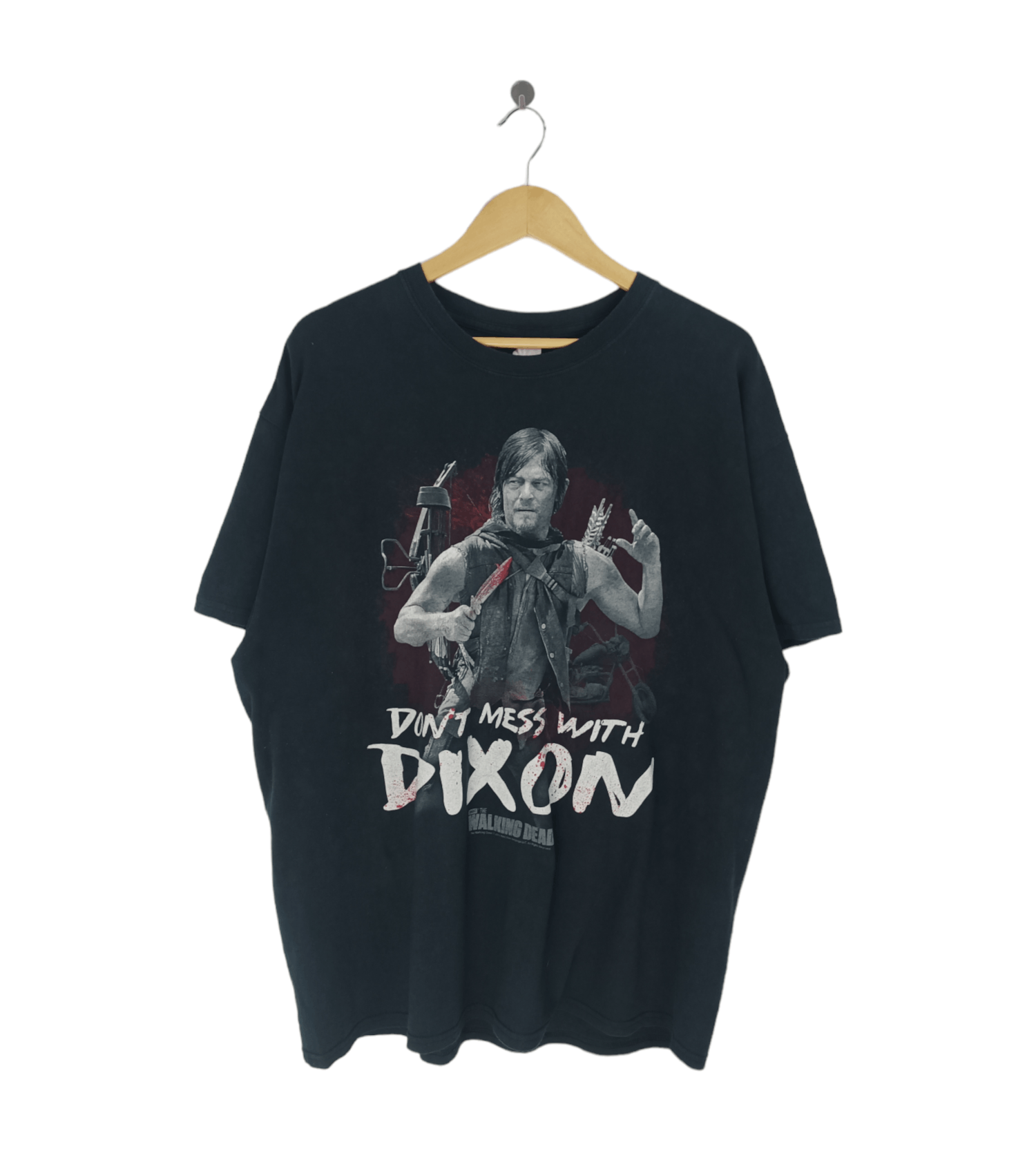 Other Vintage 2014 The Walking Dead Daryl Dixon Very Rare Tee Hoodie, Sweatshirt | FlexRushtees.com