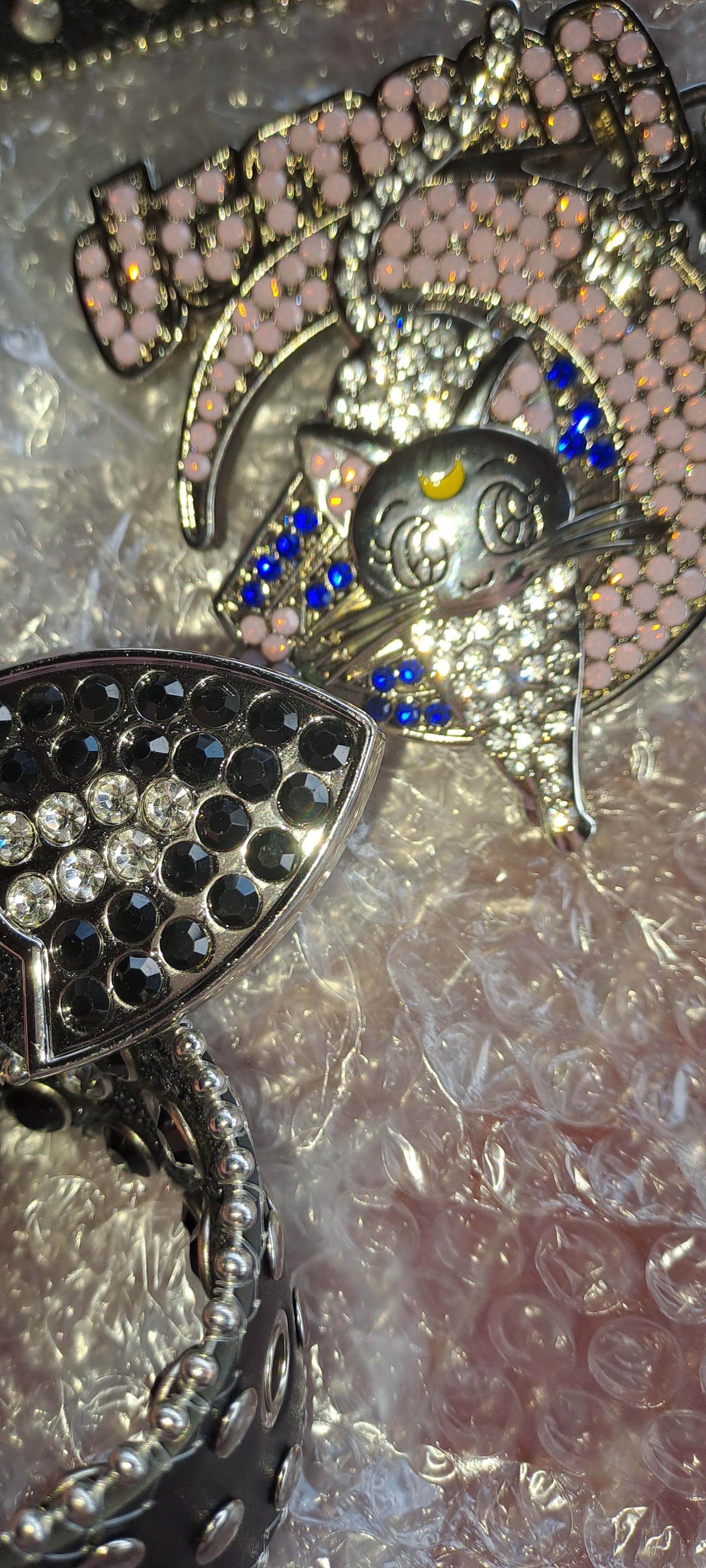 Japanese Brand Demons Basement Sailor Moon Swarovski Belt 30 32 Rare