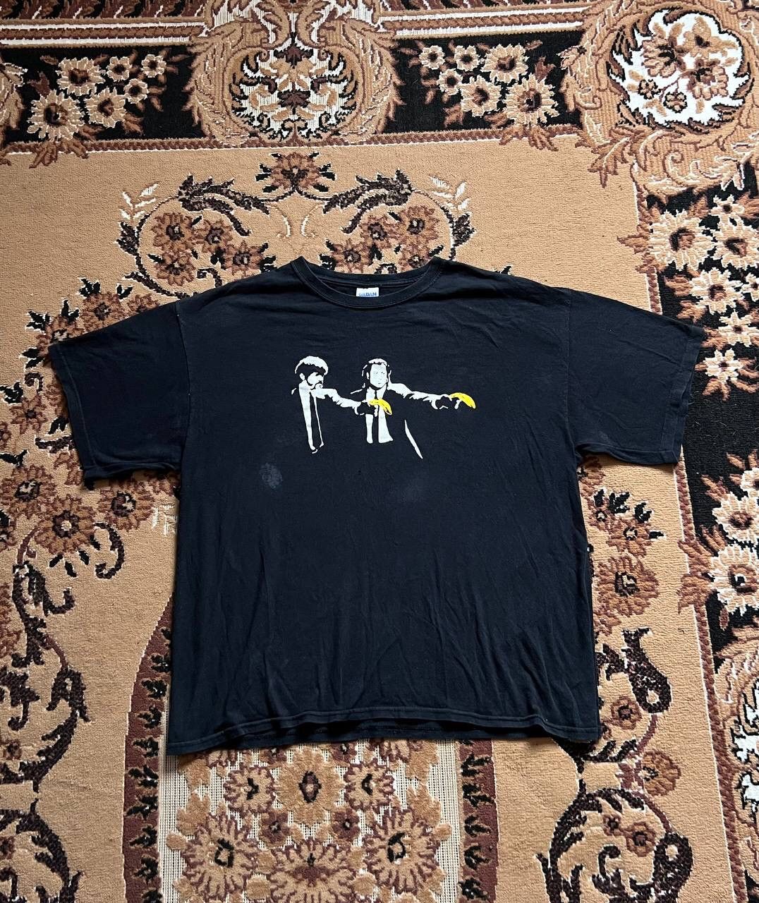 Other Vintage Pulp Fiction Shirt Xl Movie Banana Guns Tarantino Hoodie, Sweatshirt | FlexRushtees.com