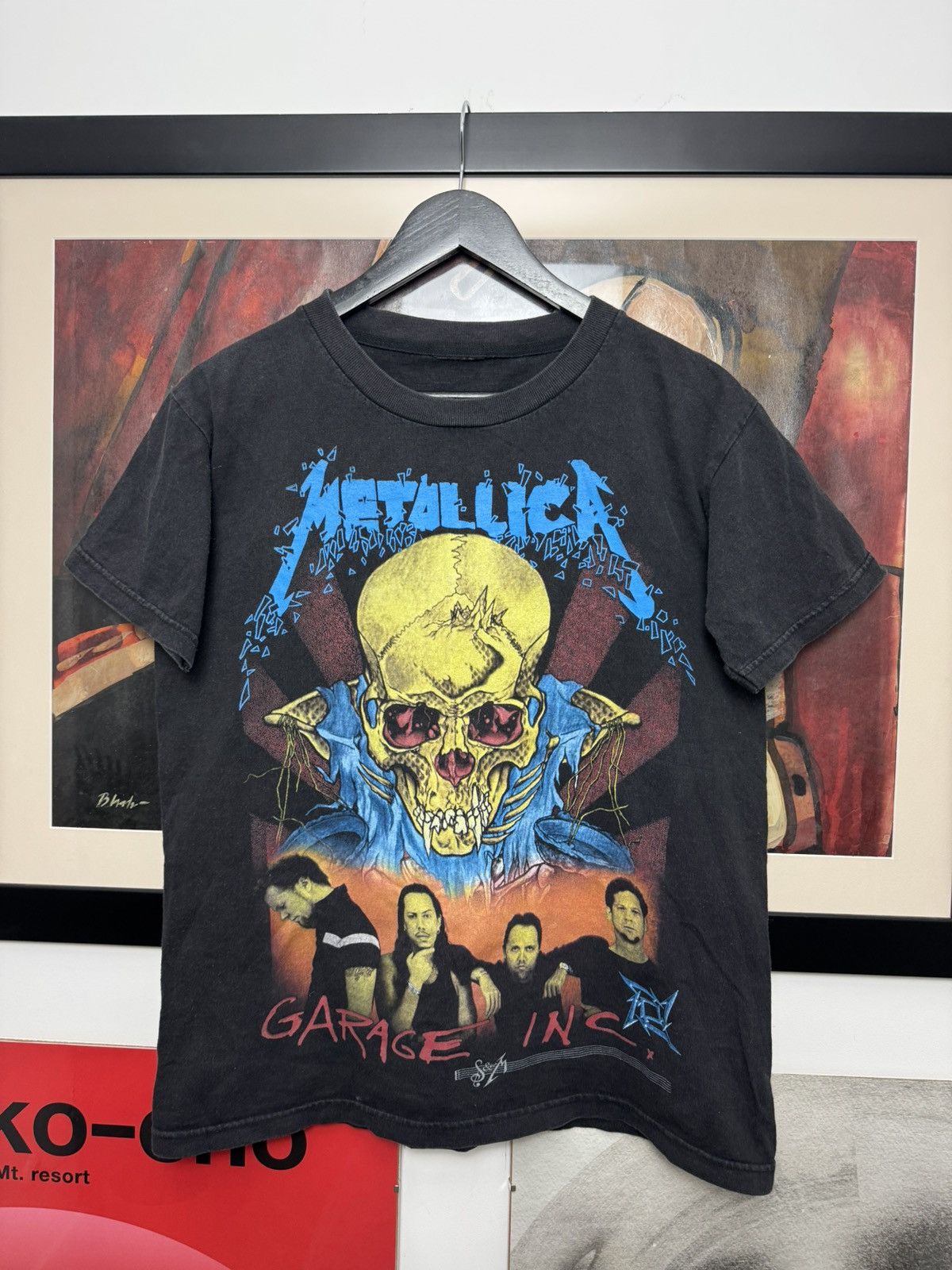 Band Tees Vintage Metallica Garage Inc Band Tee Rare Washed Metal