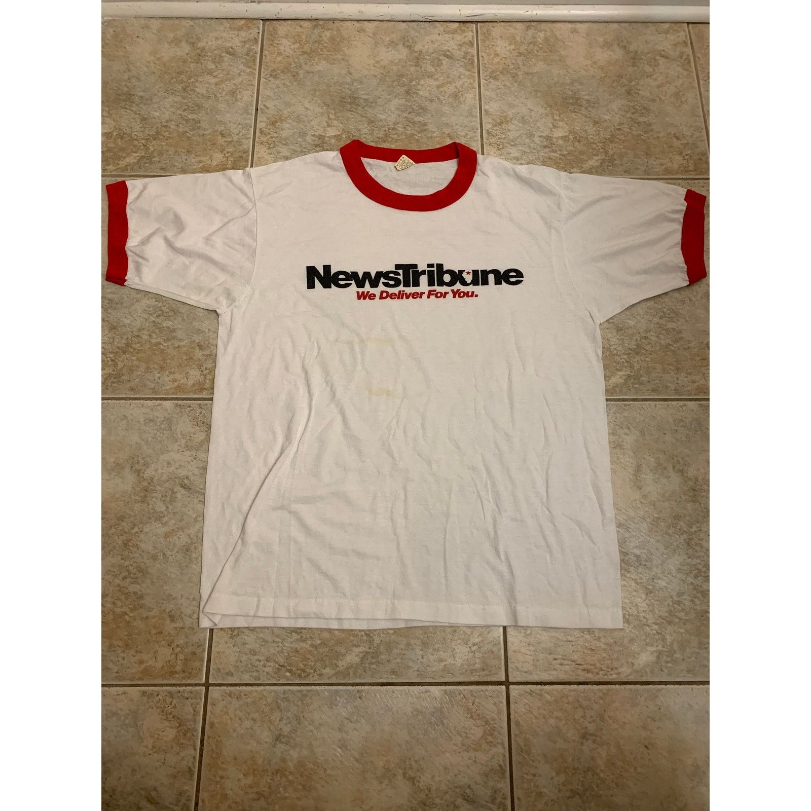 Other Vintage News Tribune T Shirt Size Large 1990s 80s
