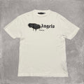 Angels Palm Angels Small Paris Sprayed White Tee Hoodie, Sweatshirt | FlexRushtees.com