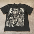 Vintage 2000s Scarface Tony Montana Faded Black T Shirt Hoodie, Sweatshirt | FlexRushtees.com