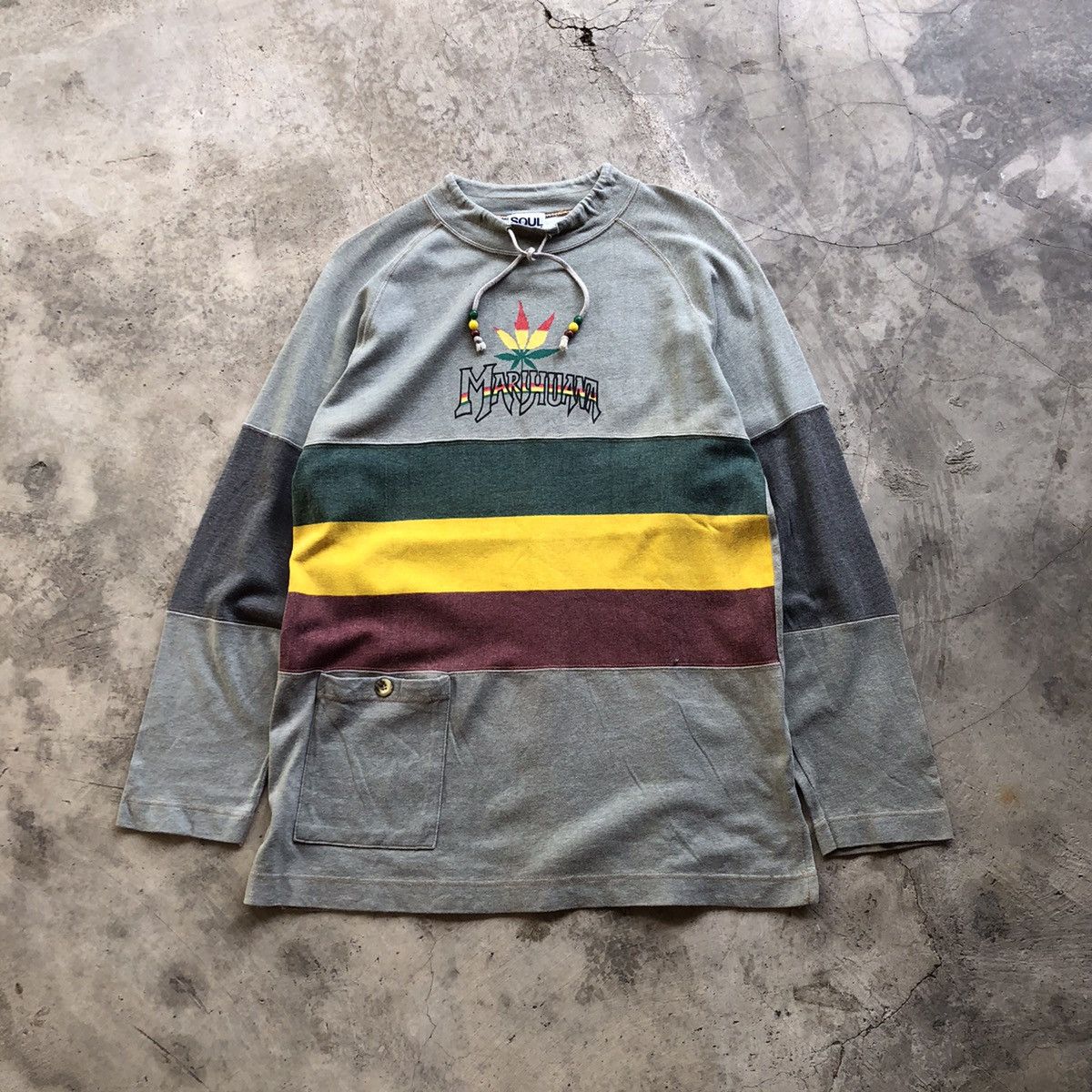 Vintage Marihuana Rasta Fashion Style Sweater T-Shirts, Hoodie, Sweatshirt | FlexRushtees.com