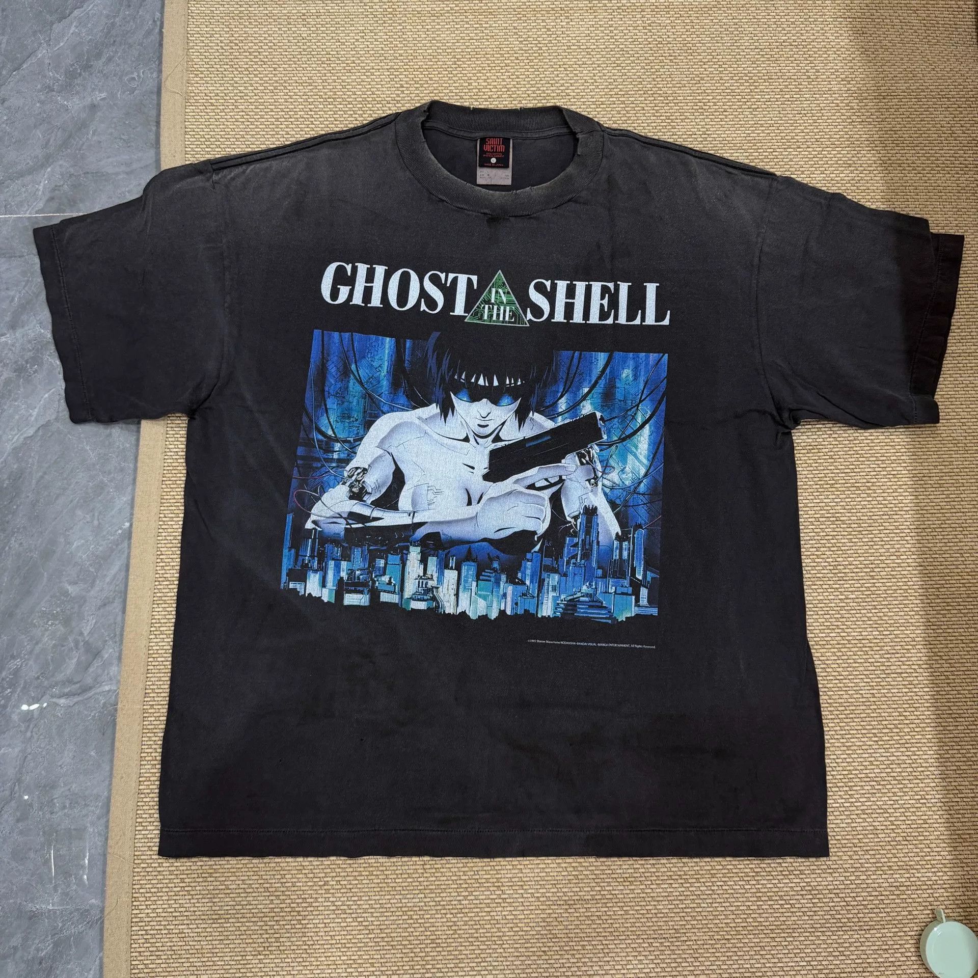 Michael Saint Michael Ghost Shell Black T Shirt Hoodie, Sweatshirt | FlexRushtees.com
