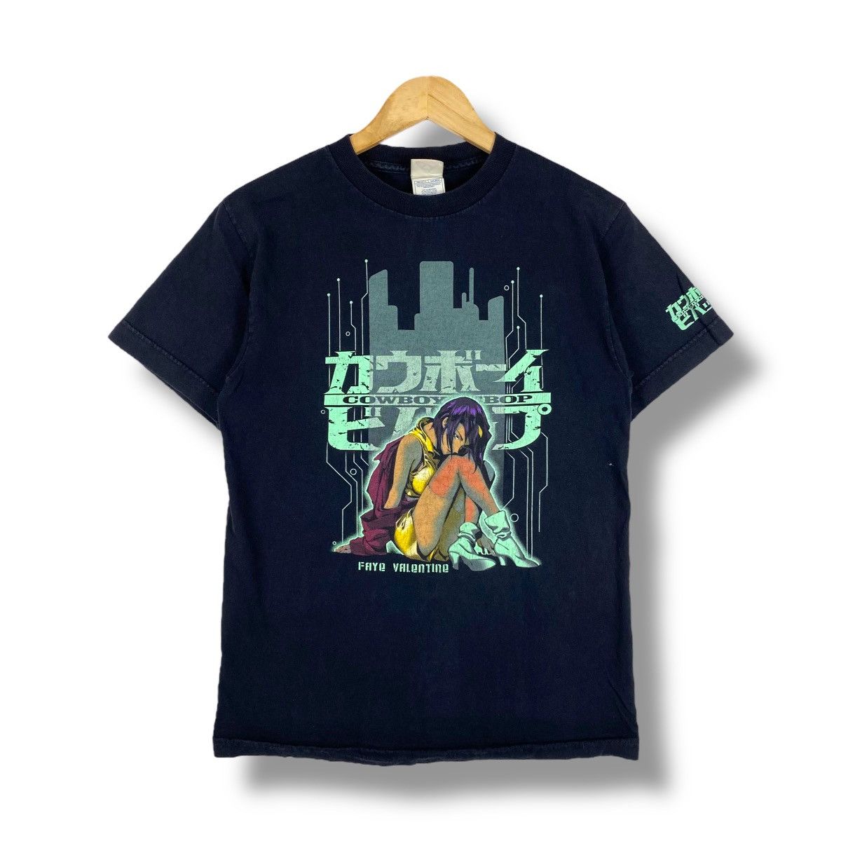 Anime Vintage 00 S Cowboy Bebop Faye Valentine Anime Tee Shirt