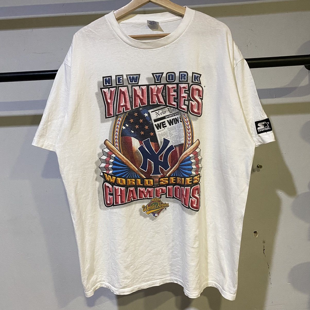 New York Yankees X Starter Vintage 96 S New York Yankees Starter Champions Tee