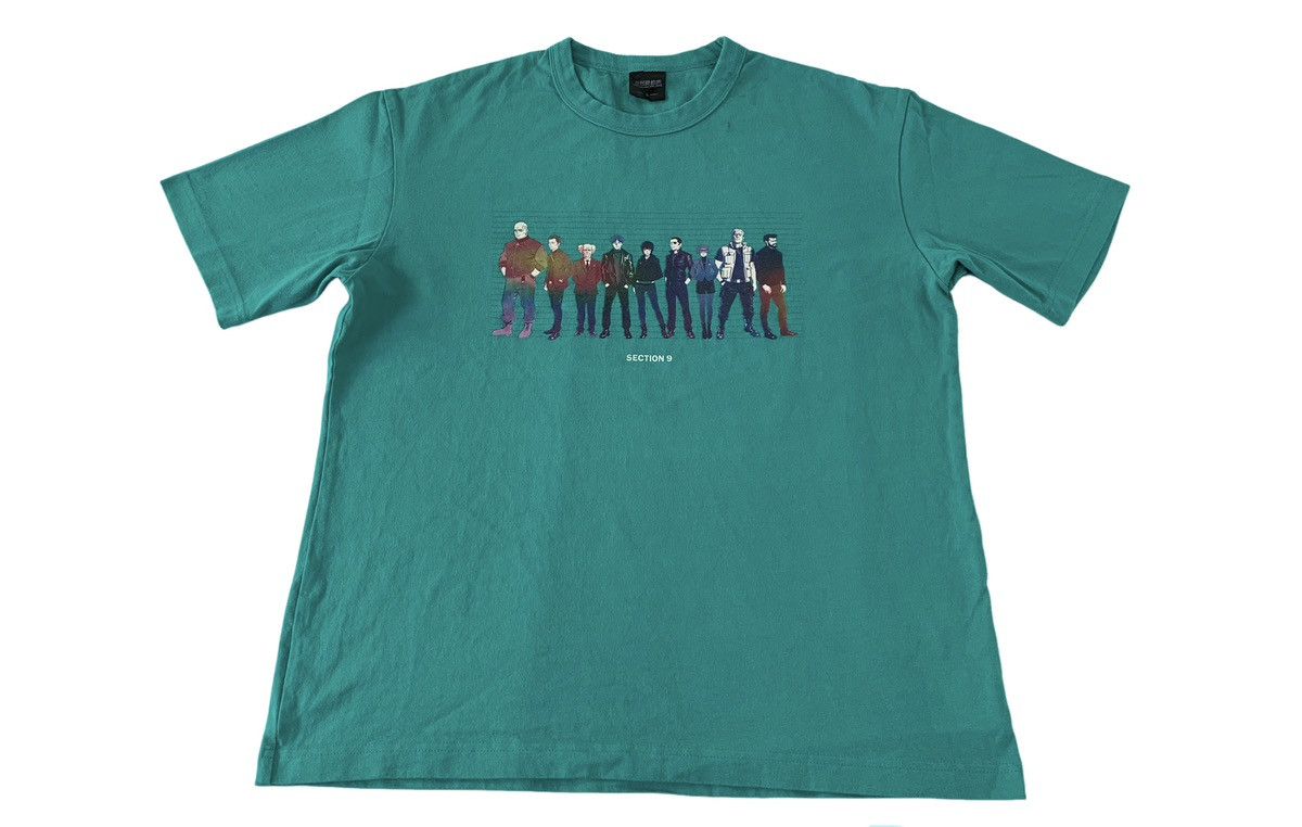 Anime Ghost In The Shell Sac_2045 Section 9 Graphic Screen T-Shirts, Hoodie, Sweatshirt | FlexRushtees.com