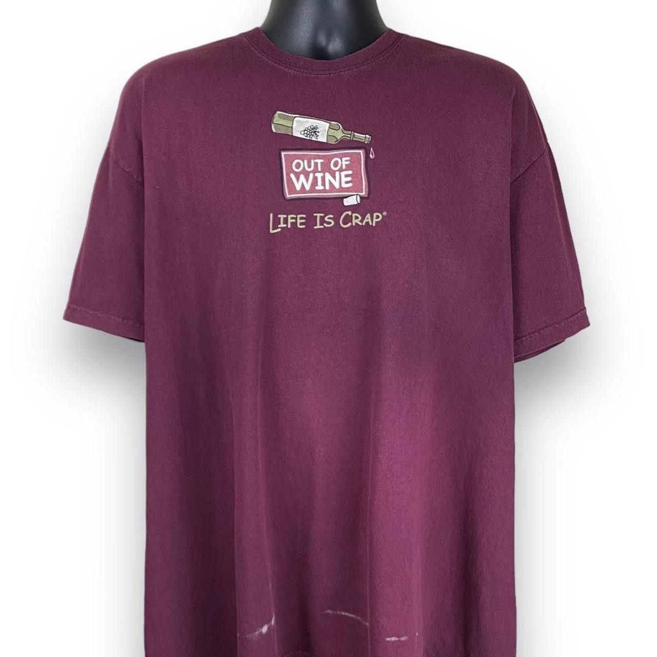 Other Life Is Crap Wine Alcohol Comedy Funny Gag Tshirt Hoodie, Sweatshirt | FlexRushtees.com