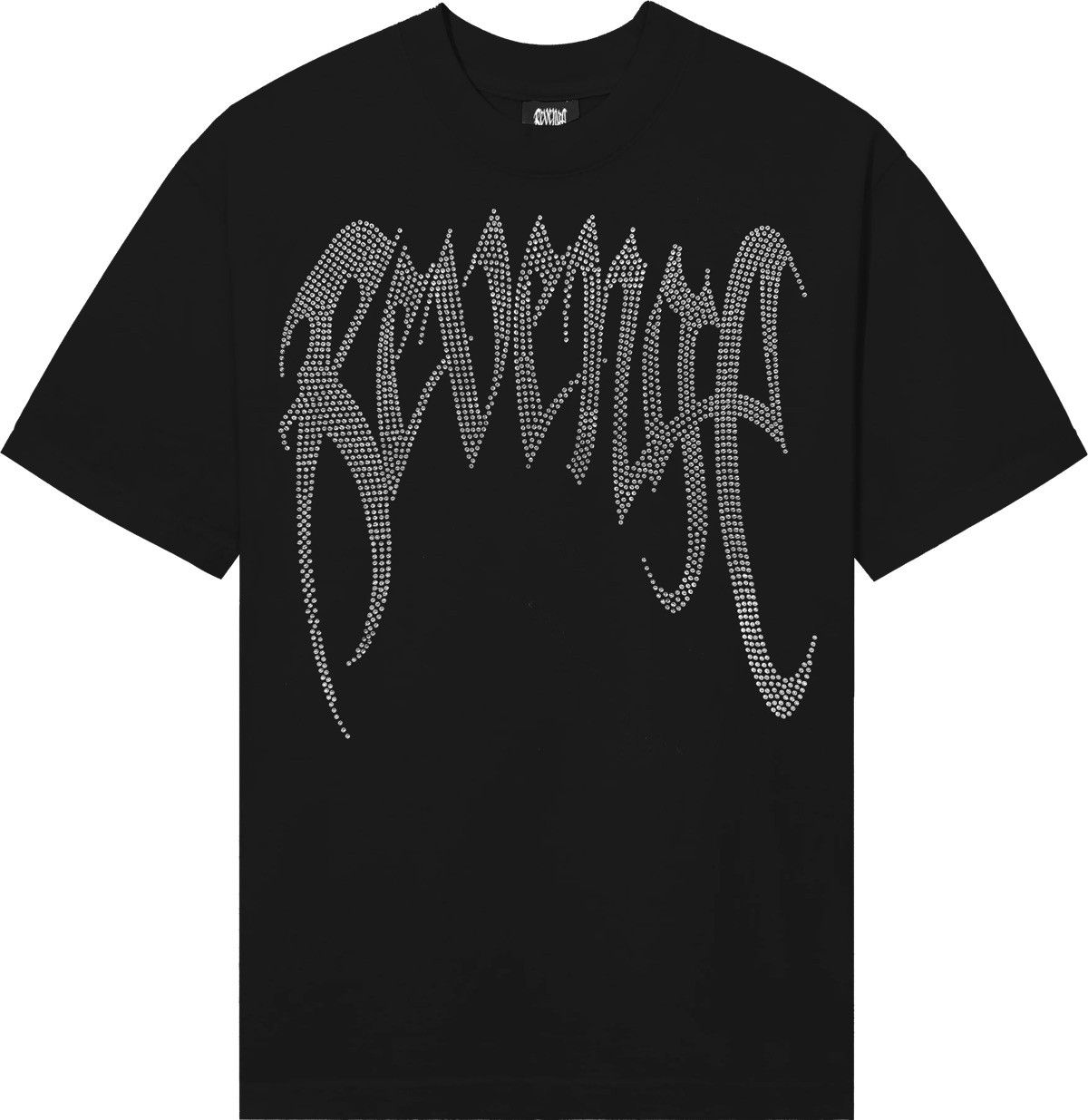 Revenge Arch Logo Rhinestone Tee Black Xxl Hoodie, Sweatshirt | FlexRushtees.com