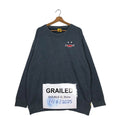 Japanese Brand Cute Smiley Face Graphic Sweatshirt Up Smile Kapital