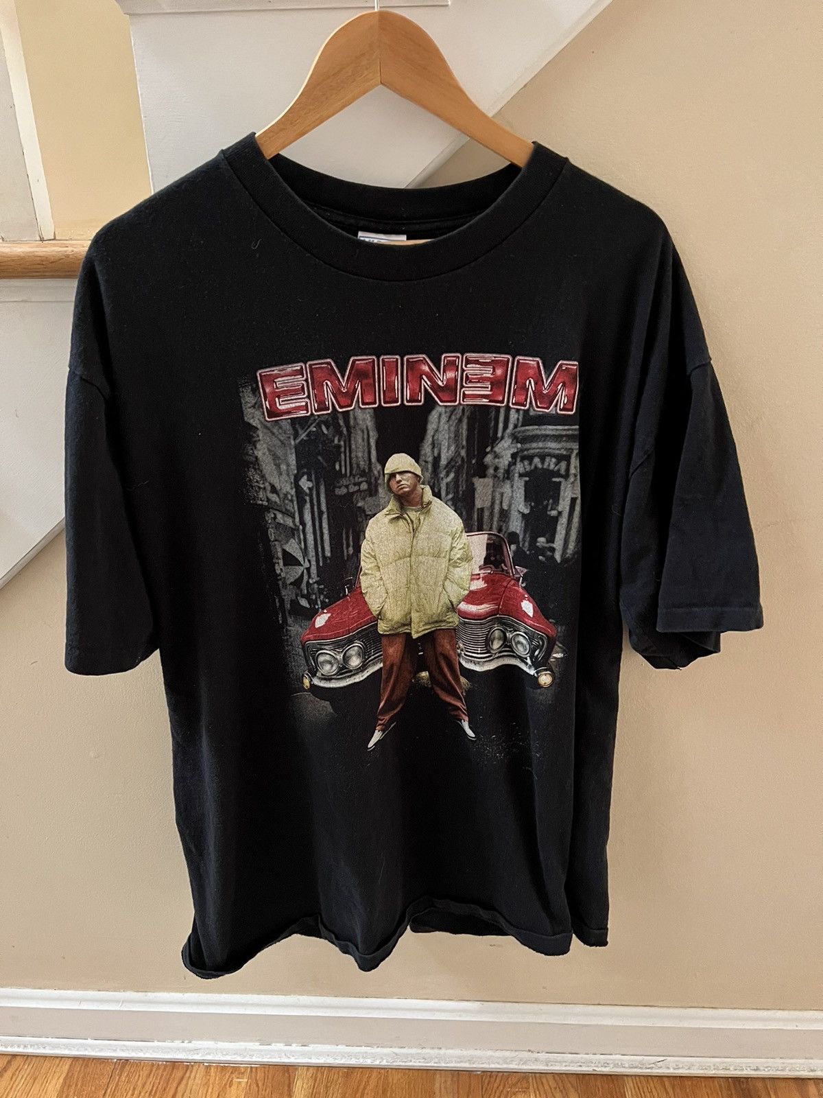 Vintage Eminem Marshal Mathers Lp Promo Tee Hoodie, Sweatshirt | FlexRushtees.com