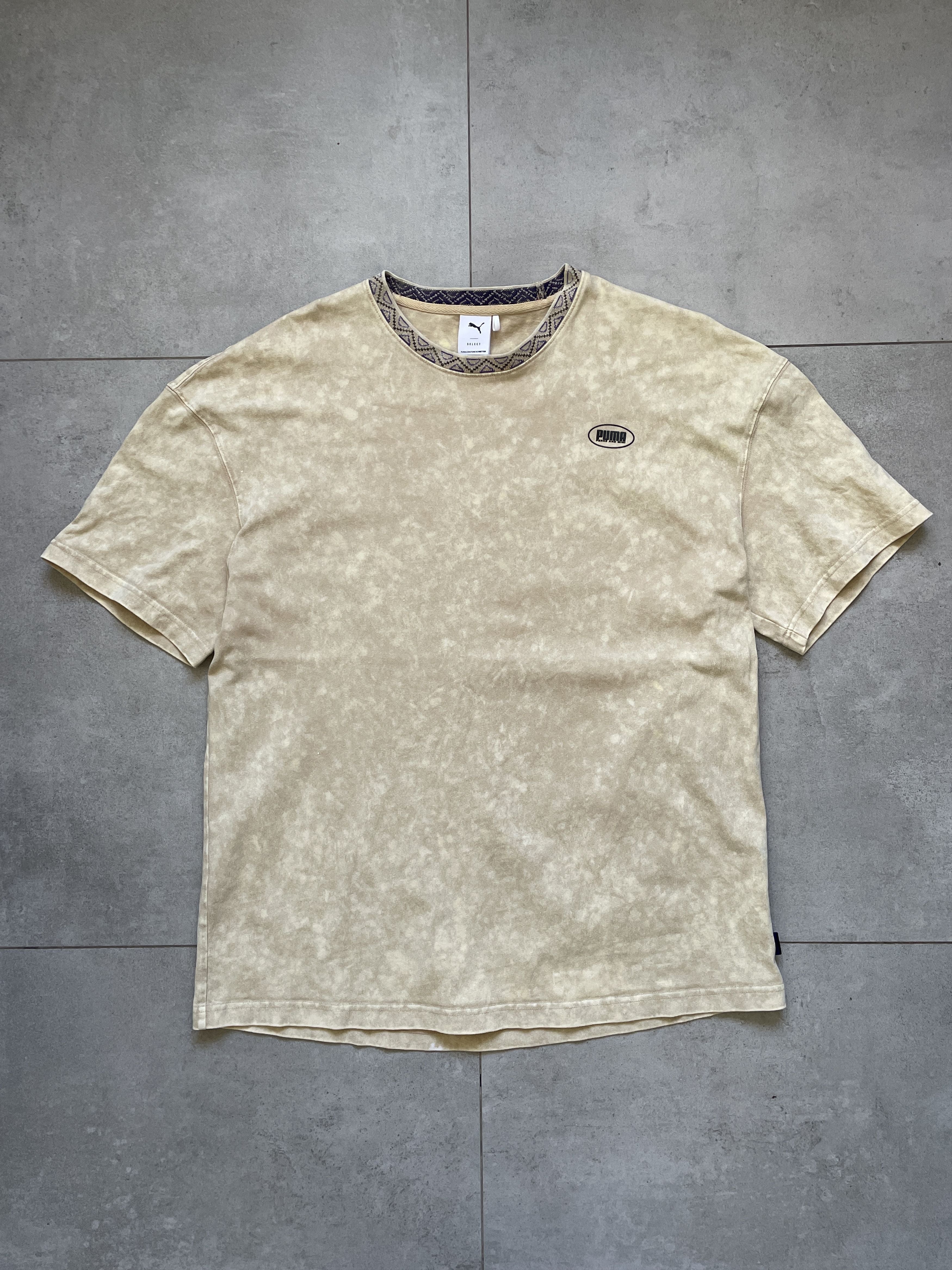 P A M Perks And Mini Beige Oversized Boxy Sample Tee Hoodie, Sweatshirt | FlexRushtees.com