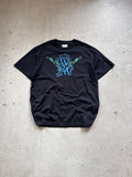 Wooyoungmi Paris Navy Printed Oversized Tee Korea Designer Hoodie, Sweatshirt | FlexRushtees.com