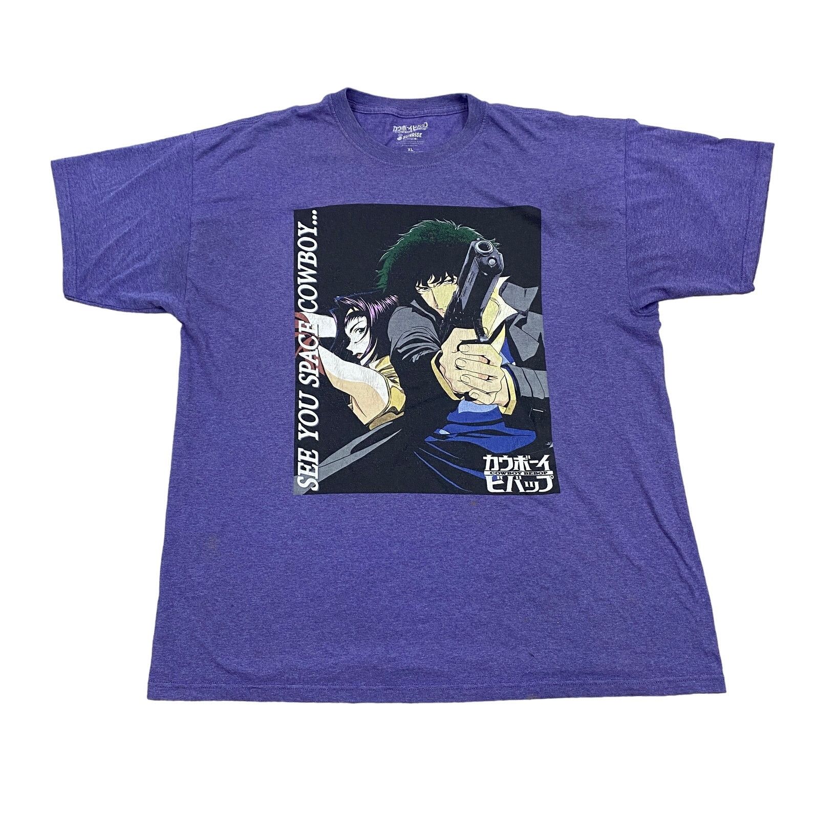 Other Cowboy Bebop Sunrise Funimation Anime Spike Faye T Shirt Xl