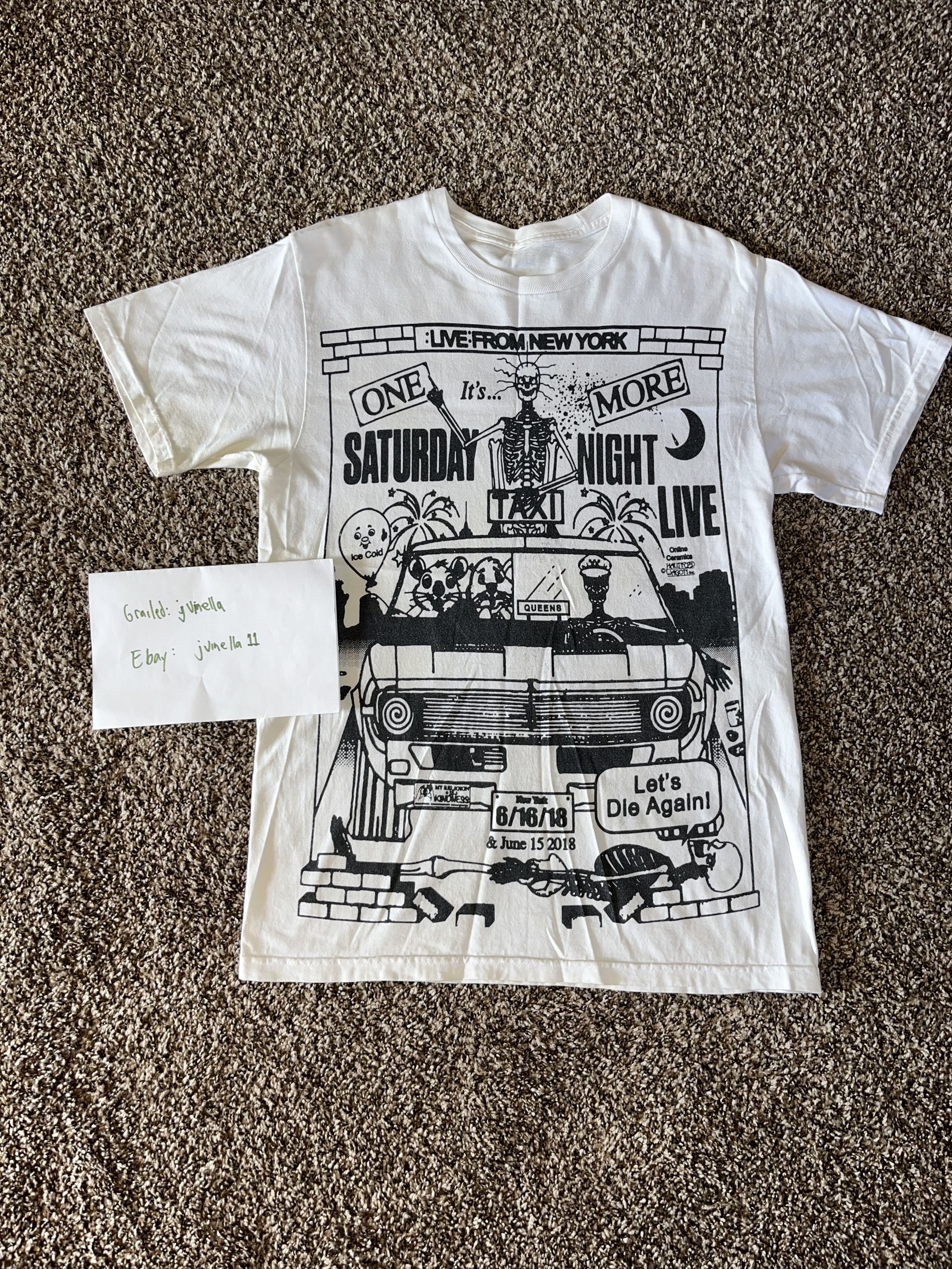 Ceramics Online Ceramics New York Summer 2018 Tee Size M Worn Hoodie, Sweatshirt | FlexRushtees.com