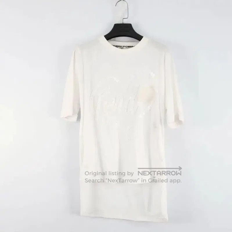 Fendi White Summer T Shirt For Women