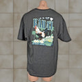 Vintage Alstyle T Shirt Kauai Hawaii Jus Cluckin Around Charcoal Gray S S Xl Mens Graphic Te Hoodie, Sweatshirt