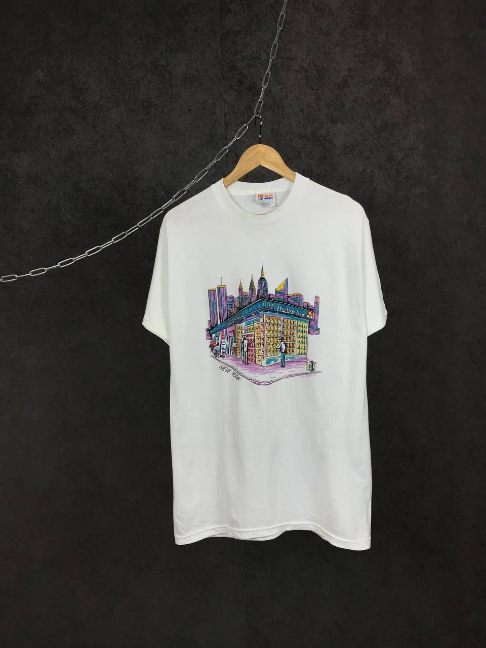 Vintage Ny New York Hanes American Vintage Art Tee