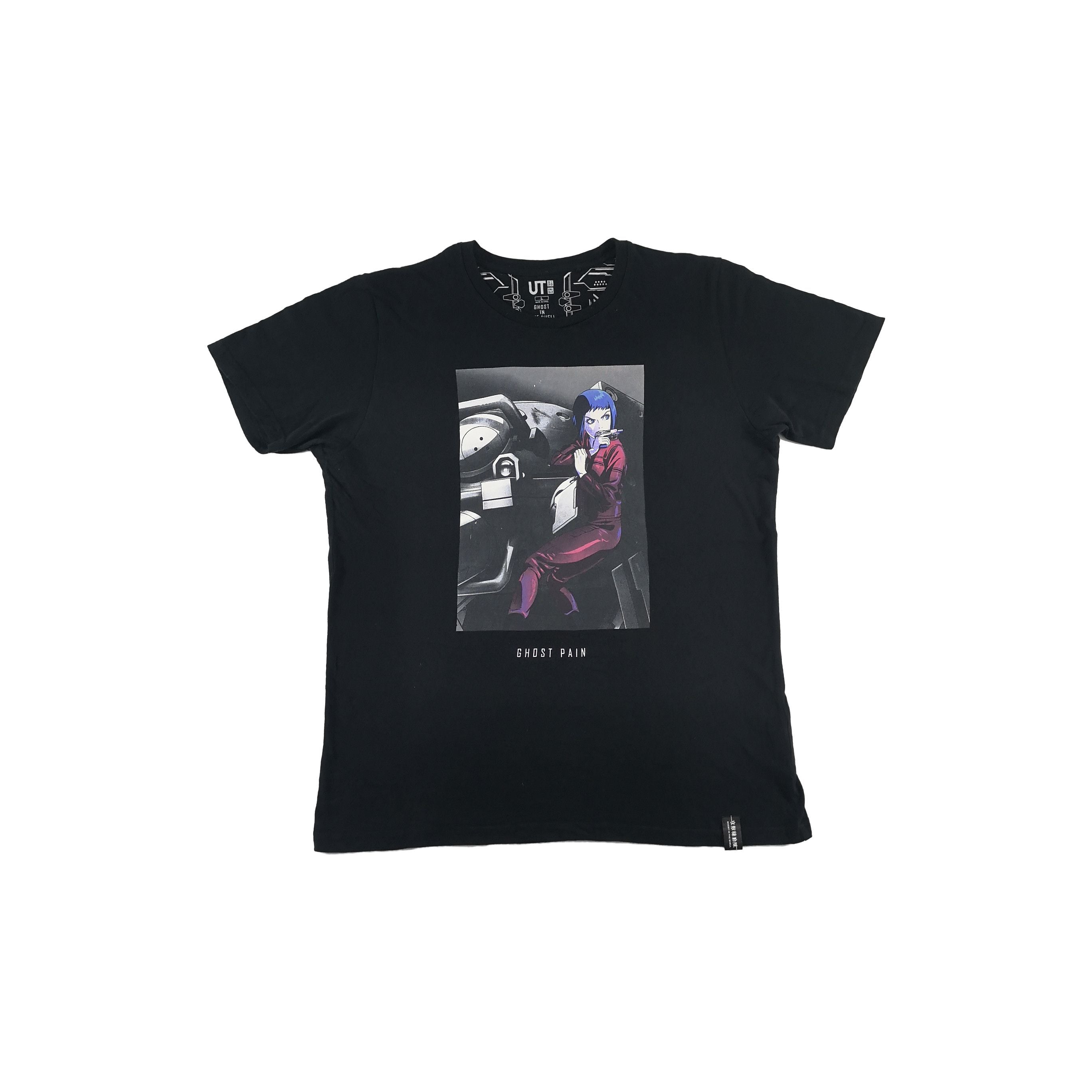 Uniqlo Ghost In The Shell Shirt T673 Hoodie, Sweatshirt | FlexRushtees.com
