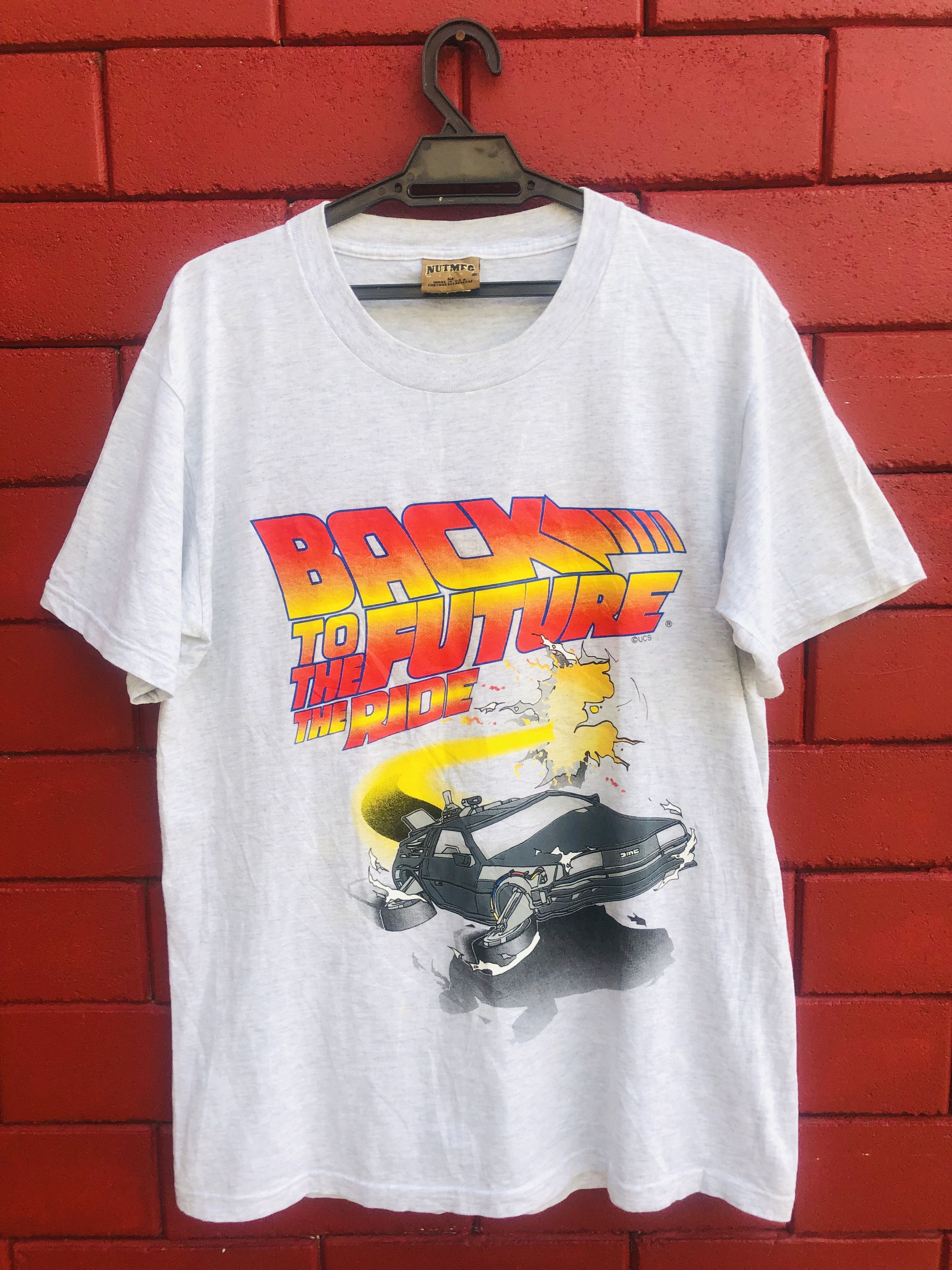Vintage Back To The Future Streetwear Fashion Style Shirt