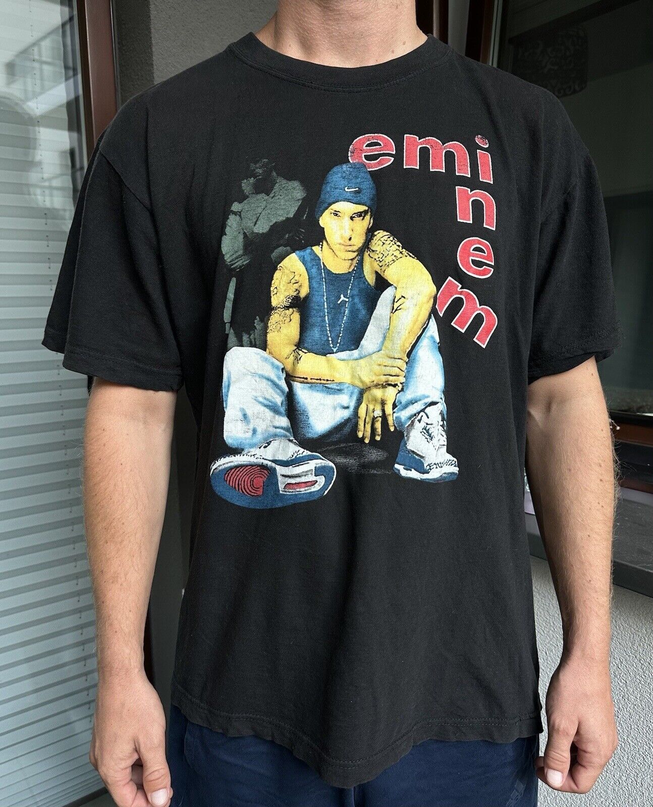 Vintage 2000s Eminem Rap Hip Hop Shirt Tee Hoodie, Sweatshirt | FlexRushtees.com