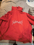 Vetements First Edition Korean Limited Edition Red Hoodie T-Shirts, Sweatshirt | FlexRushtees.com