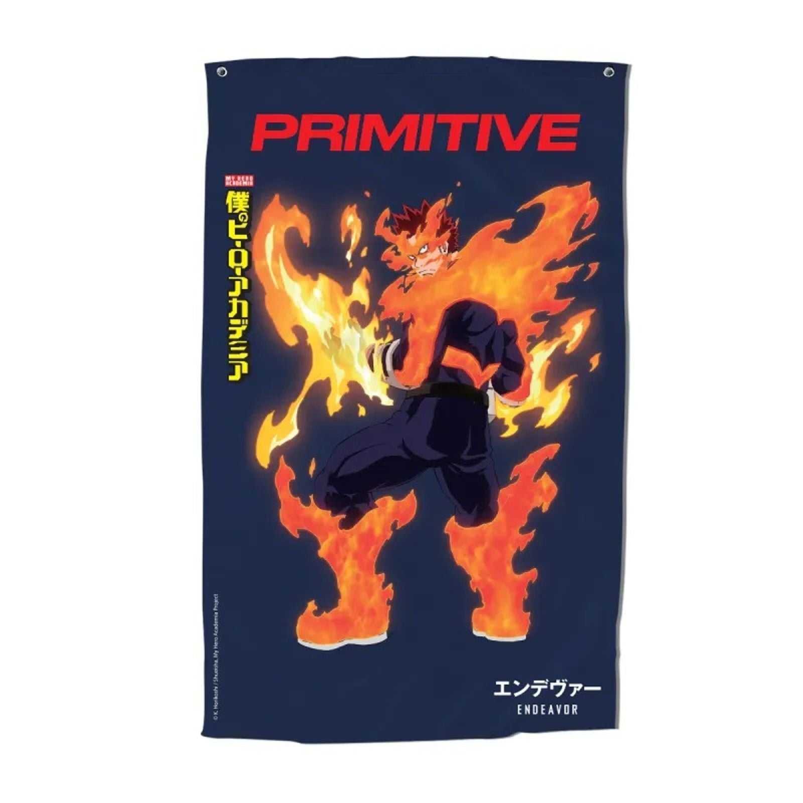 My Hero Academia Endeavor 19 X 48 Wall Banner