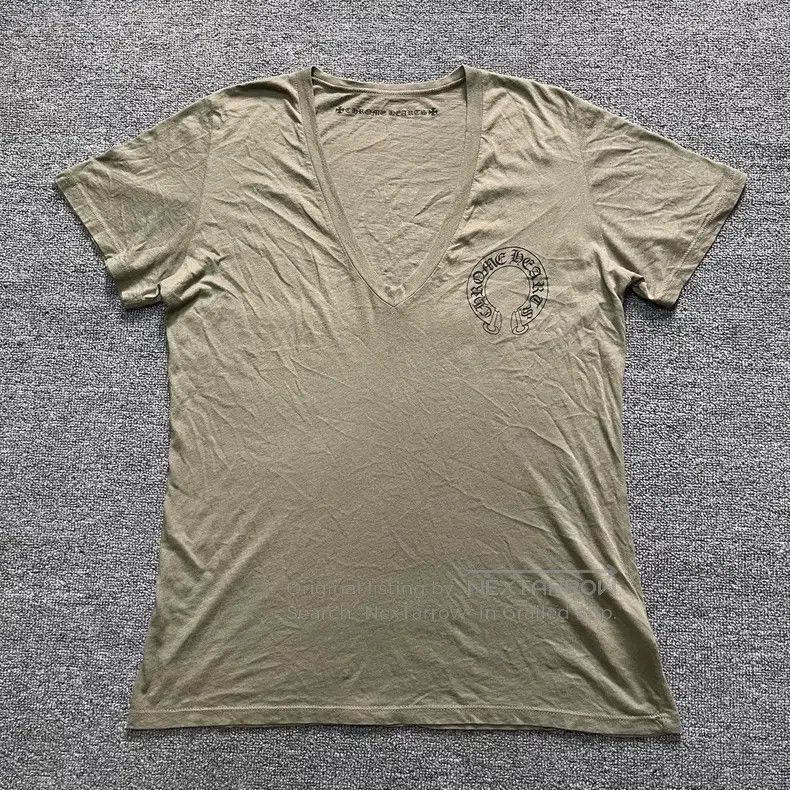 Hearts Chrome Hearts Size M Short Sleeves With Usa Sanskrit Slogan T-Shirts, Hoodie, Sweatshirt | FlexRushtees.com