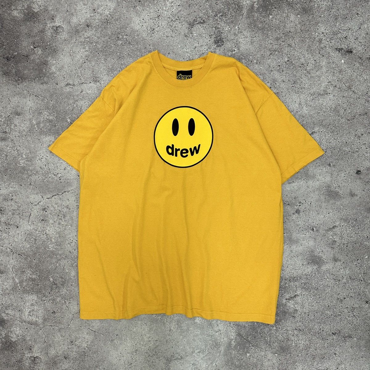 House Drew House Smile Orange Oversized Tee Hype Usa Rap Og Y2k Hoodie, Sweatshirt | FlexRushtees.com