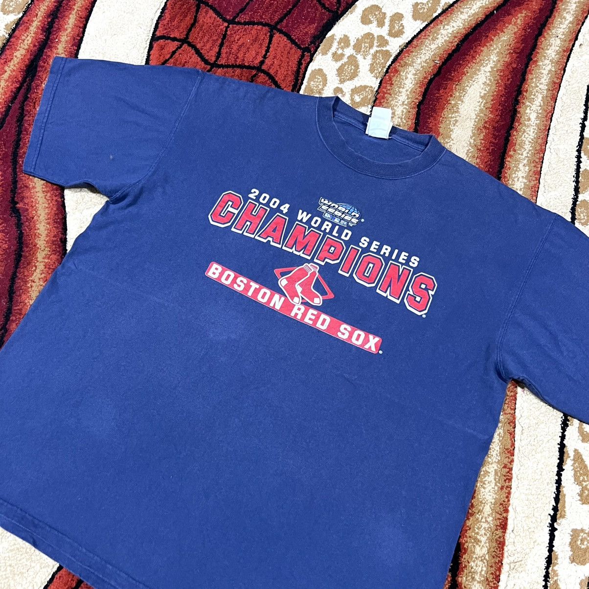 Vintage 2004 World Series Champions Boston Red Sox Shirt