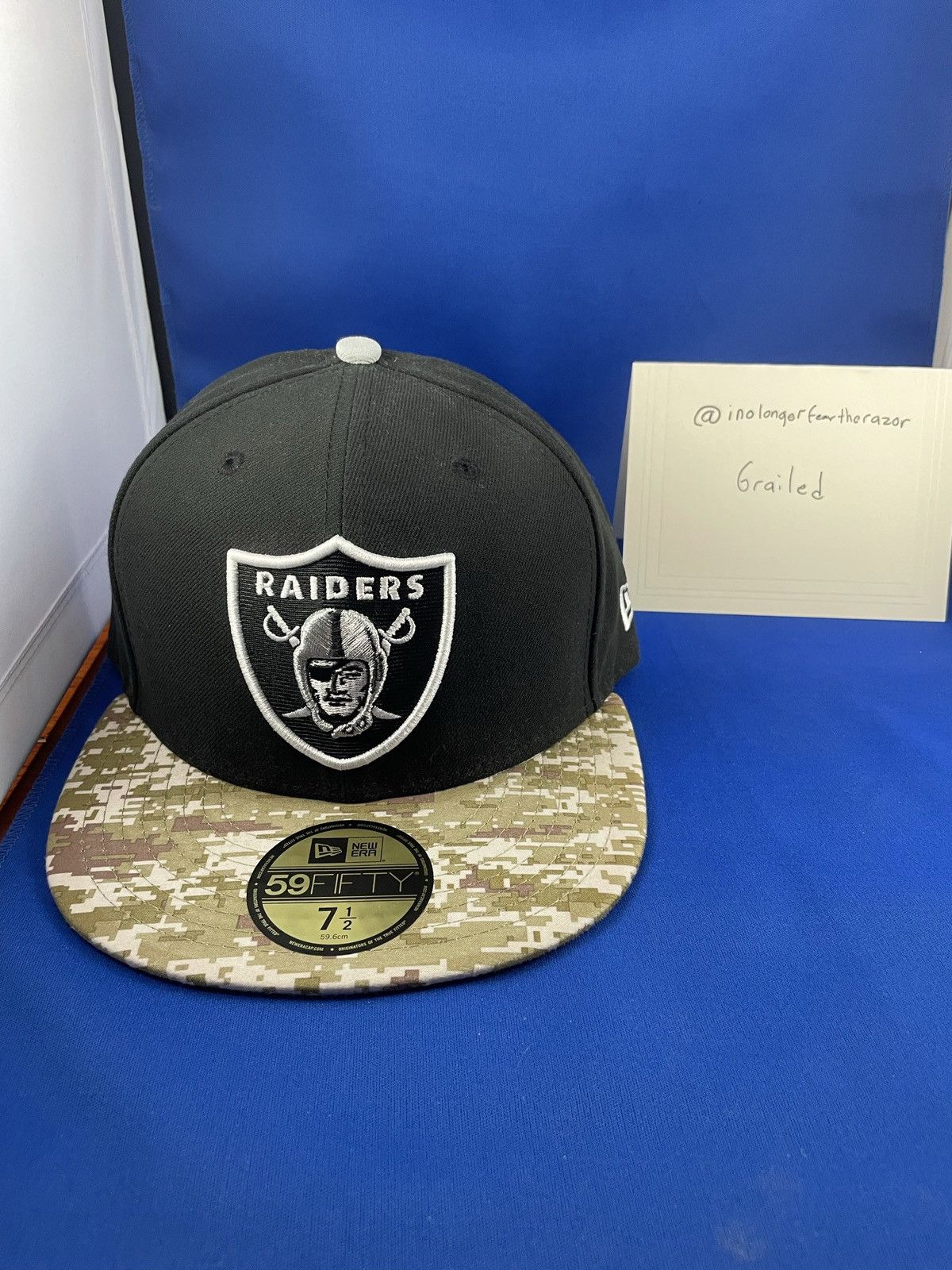 New Era Rare Oakland Raiders New Era Cap