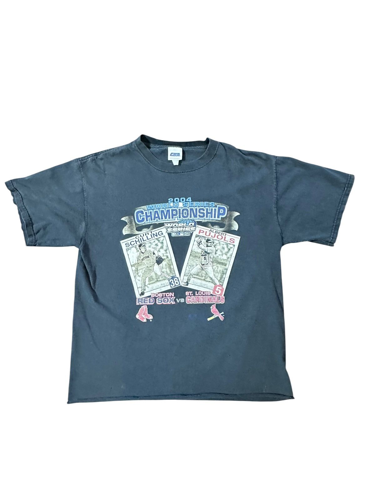 Vintage Y2k Red Sox V Rockies World Series Tee