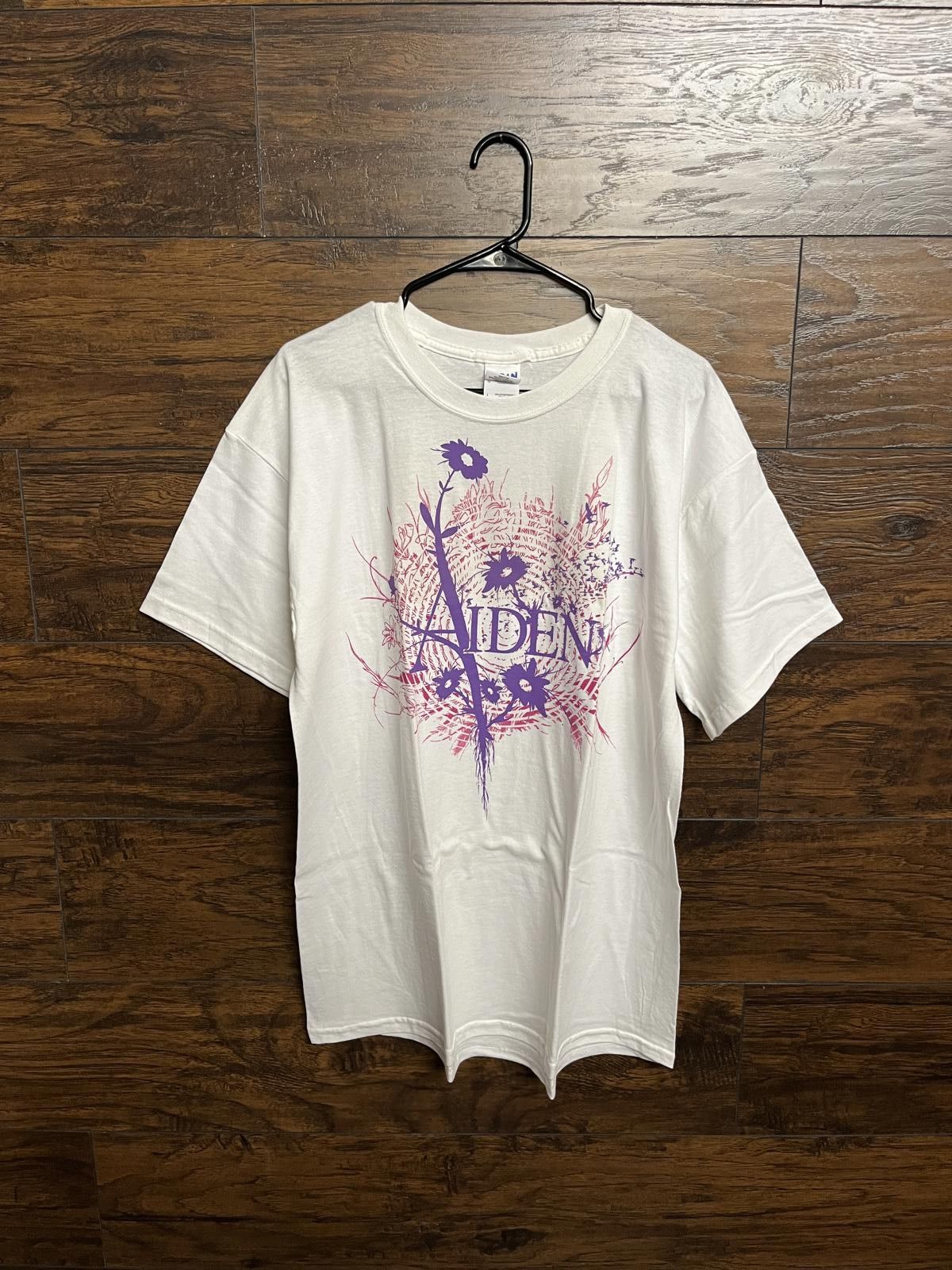 Gildan Aiden Band Tee Album Promo Flowers T Shirt Deadstock S Hoodie, Sweatshirt | FlexRushtees.com