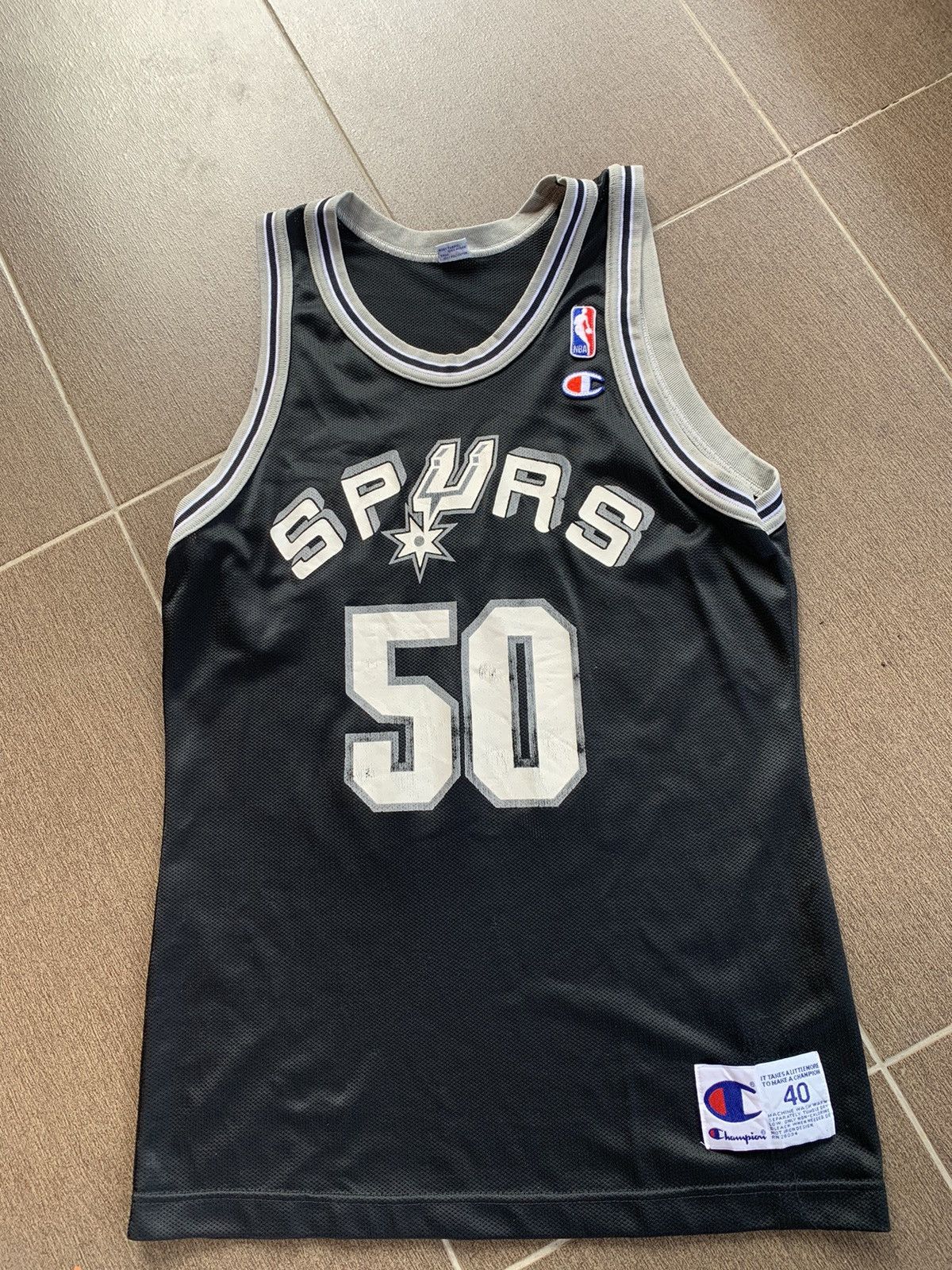Champion Spurs David Robinson 50
