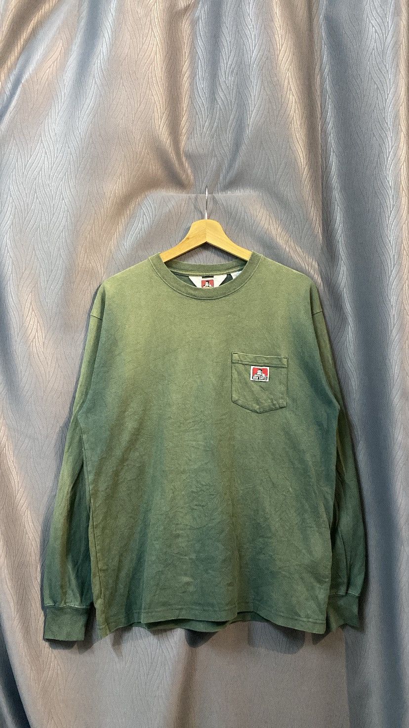 Davis Ben Davis Pocket Tee Long Sleeve Faded