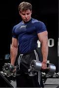 Youngla Sold Out M Warrior Compression Tees Navy