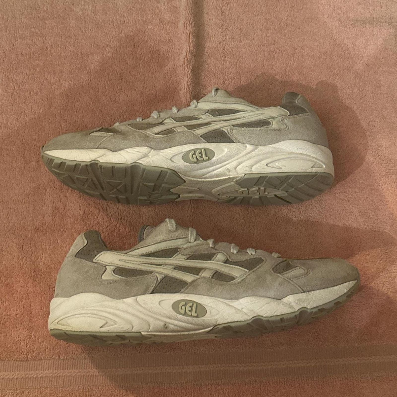 Grey Asics Gel Diablo Sneakers Size 10 5