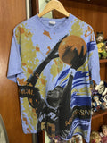 Rap Tees X Vintage Vtg David Robinson San Antonio Spurs All Over Print T Shirt