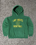 Russell Athletic 1970 S Russell Athletic Lady Wolves Kelly Green Hoodie
