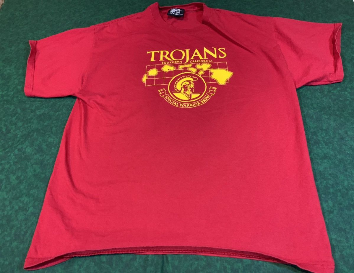 Vintage Team Trojan Usc Special Warrior Brew T-Shirts, Hoodie, Sweatshirt | FlexRushtees.com