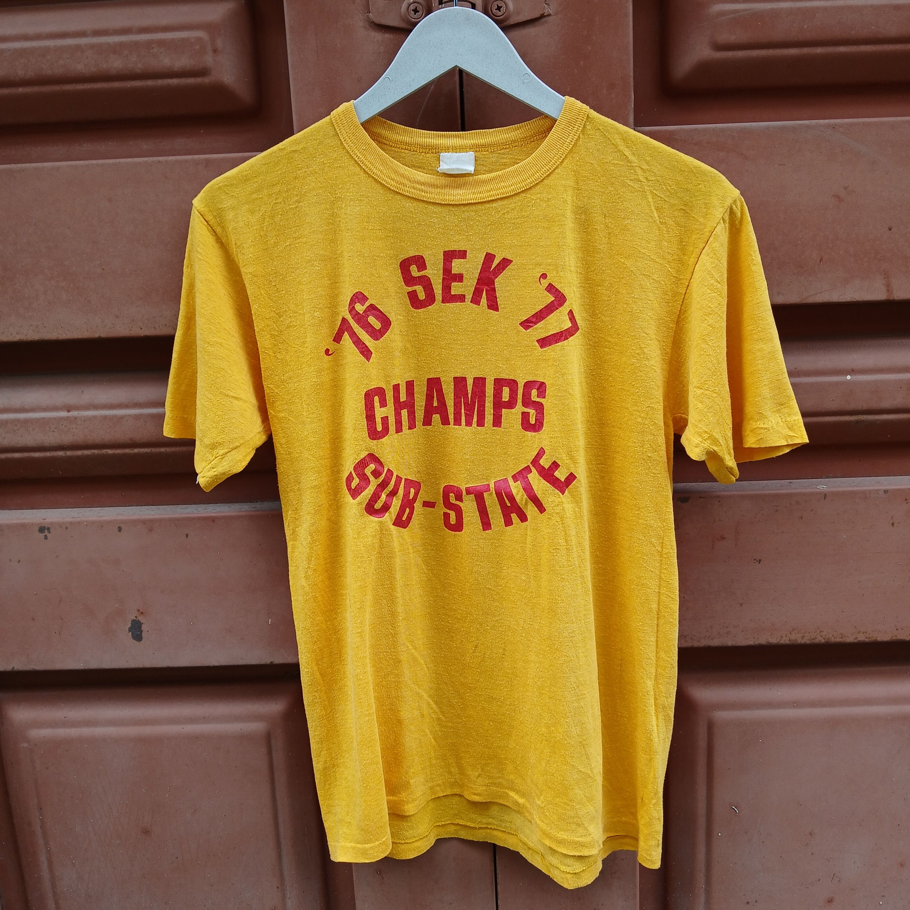 Vintage T Shirt 70s Southest Kansas Champs Sub State