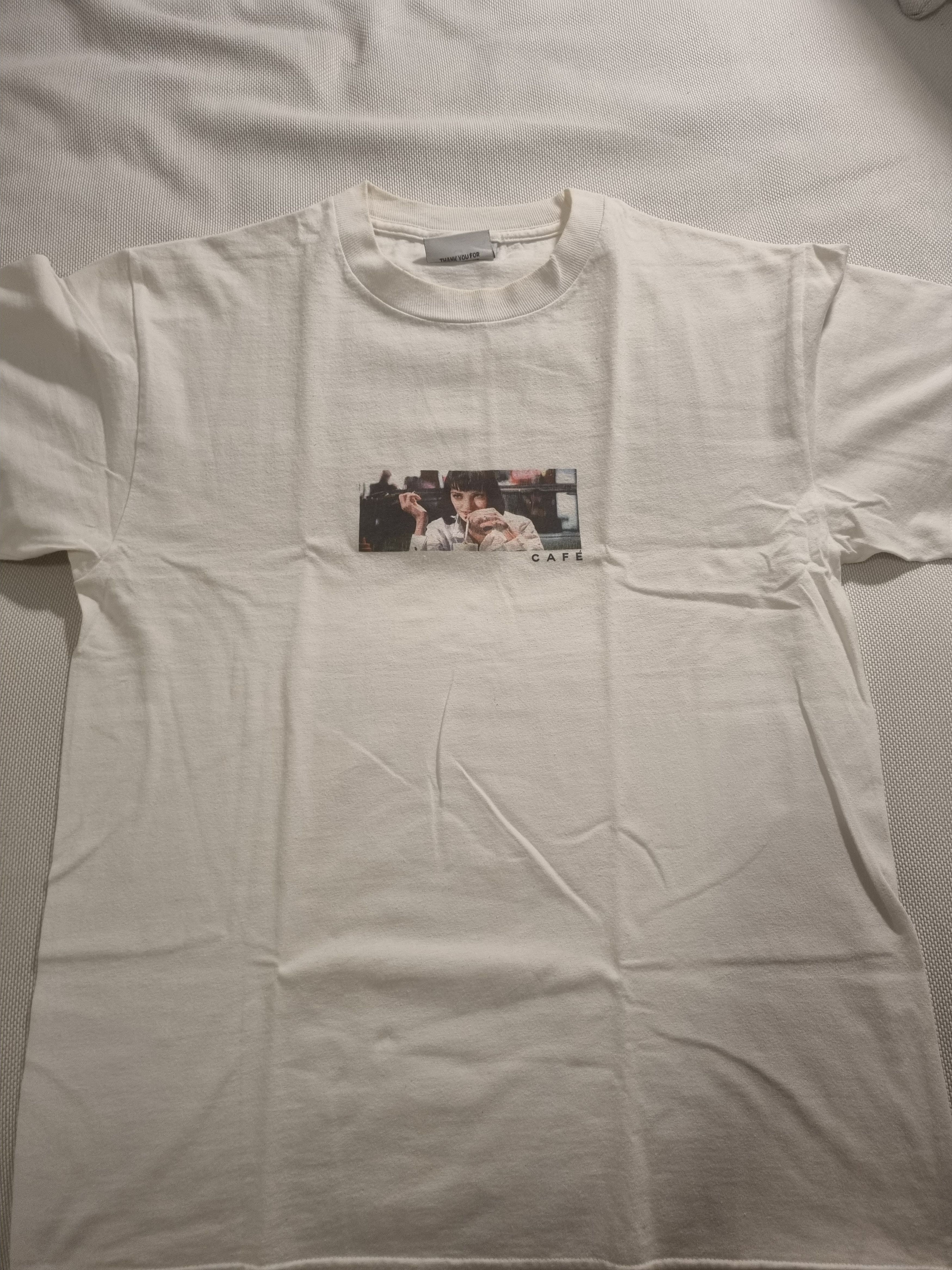 Other Skateboard Cafe Pulp Fiction T Shirt White