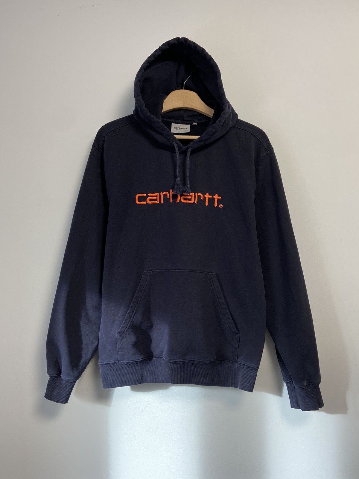 Carhartt Vintage Hoodie Y2k Style Hype Big Logo