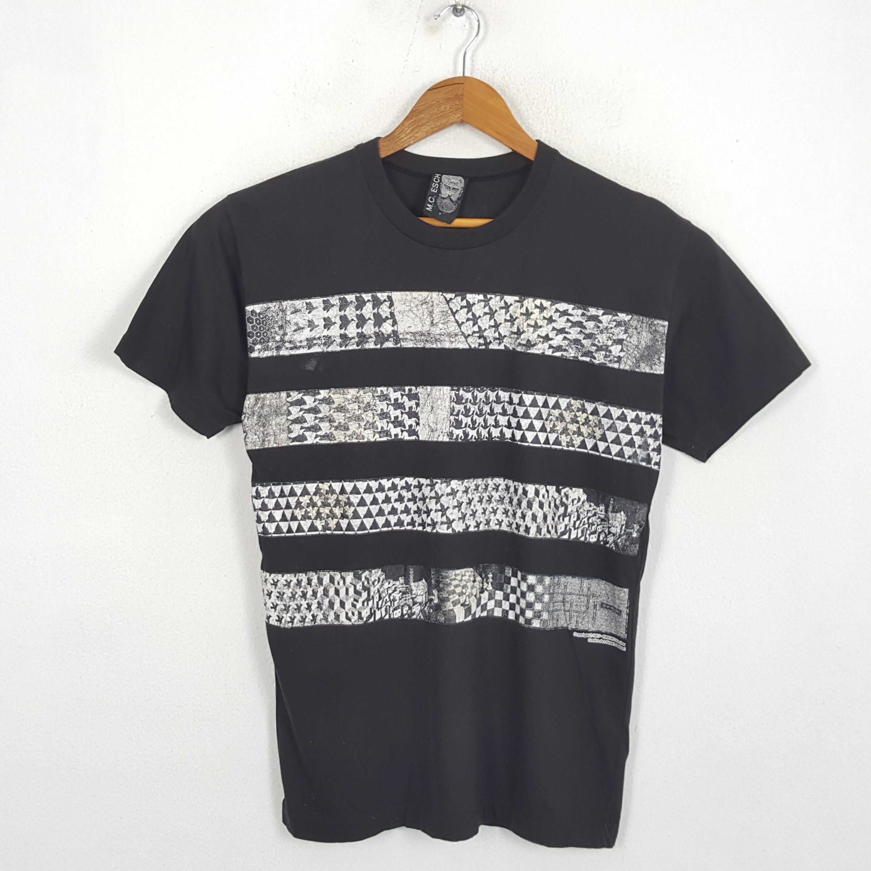 Vintage Mc Escher Dutch Graphic Artist Promo T Shirts