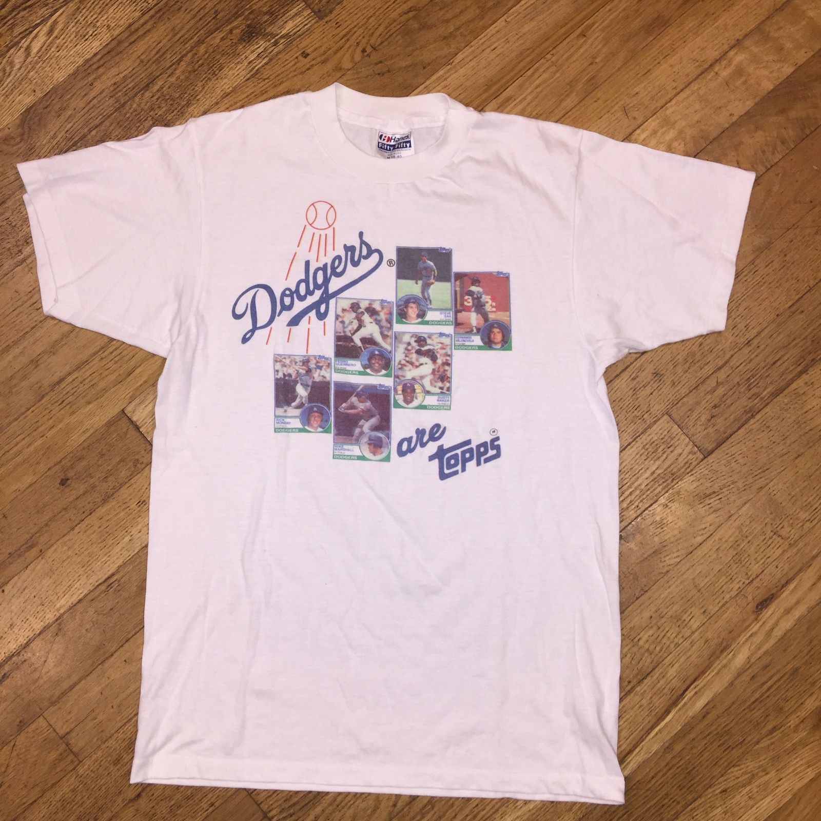 Vintage 80s Dodgers Tee Hoodie, Sweatshirt | FlexRushtees.com