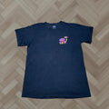 Vintage Alab Alab Graphic T Shirt L Black Mushrooms Psychedelic Tripping Magic 6713